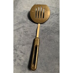 Vintage BONNY Wide Round Spatula Black Nylon Turner Flipper Pancake Burgers USA